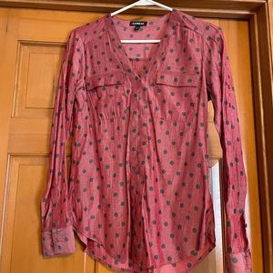 Express XS Dot Blouse